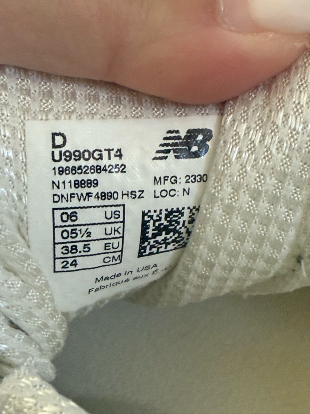 Teddy Santis x New Balance 990v4 Made in USA Olive Incense, U990GT4 - Picture 5 of 11